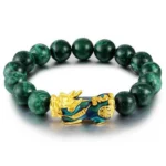 Stone Burst UG Pixiu Jadeite Protective Bracelet
