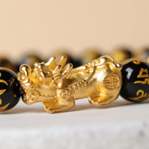Pixiu Obsidian Wealth Bracelet