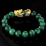 Stone Burst UG Pixiu Jadeite Protective Bracelet