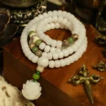 OM MANI PADME HUM CATCHER Lucky and Lustful Reincarnation Yuzuru Bracelet