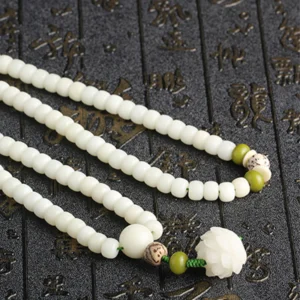 OM MANI PADME HUM CATCHER Lucky and Lustful Reincarnation Yuzuru Bracelet