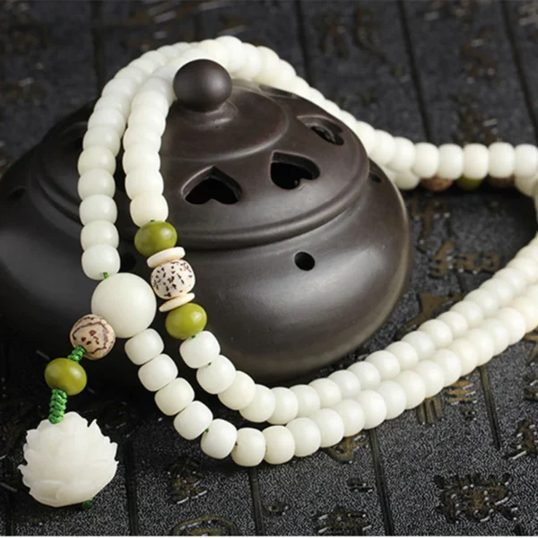 OM MANI PADME HUM CATCHER Lucky and Lustful Reincarnation Yuzuru Bracelet