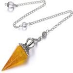 Crystal Chip Resin Pendant Spiritual Jewelry