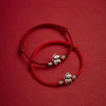Year of the Horse 999 Sterling Silver String Braided Protection Bracelet