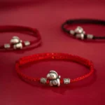 Year of the Horse 999 Sterling Silver String Braided Protection Bracelet