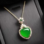 New titanium steel heart pendant necklace