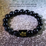 Natural Rainbow Obsidian Positive Transformation Bracelet