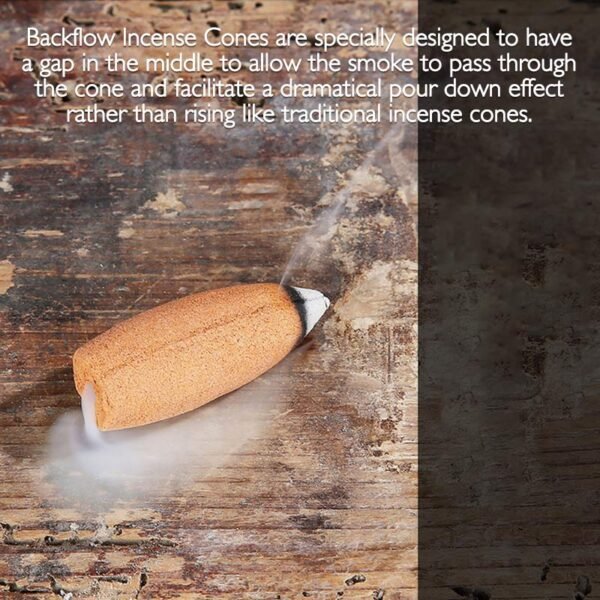 Mixed Aroma Backflow Incense 50 Cones Pack