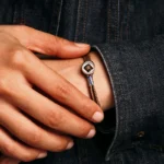 925 Sterling Silver Handmade Button Protection Weave String Bracelet