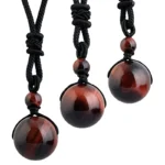 Tibetan Tiger's Eye Protection Necklace