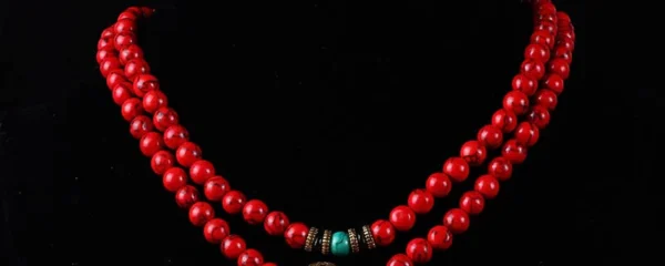Tibetan Mala Red Turquoise Lucky Necklace Bracelet