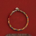 "May you be healthy and happy" Lucky Multicolored Bracelet