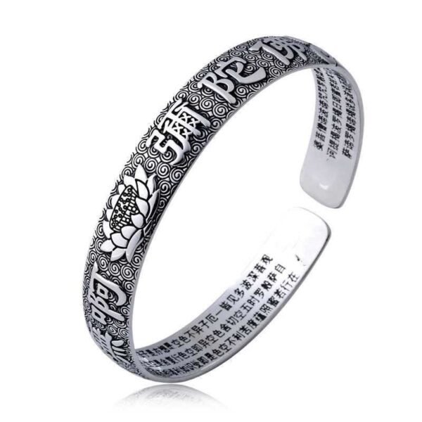 Lotus Heart Sutra/Namo Amitabha Buddha Bracelet