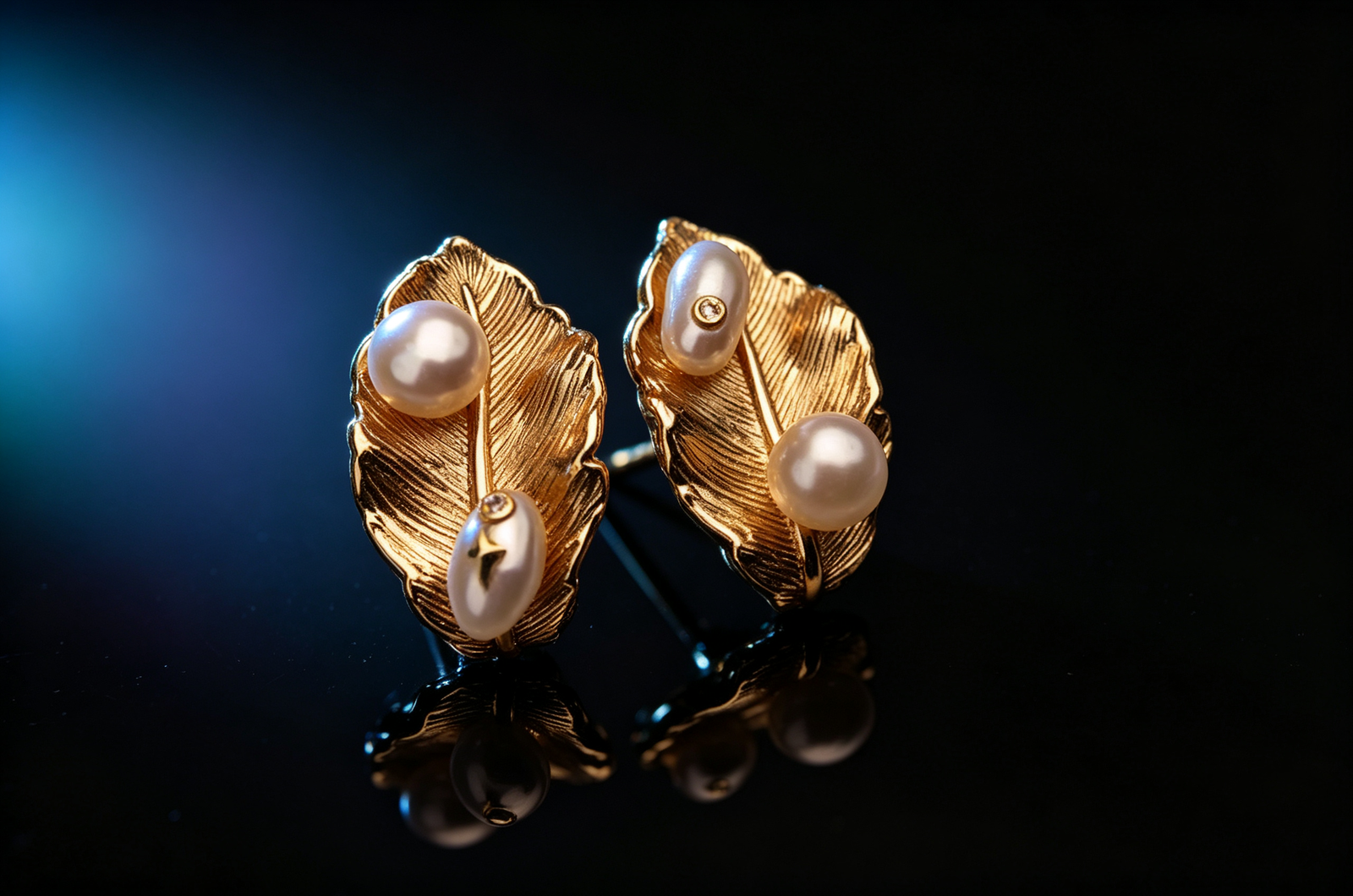 Stud earrings